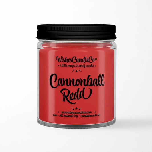 Cannonball Redd 8oz Hidden Pin Candle