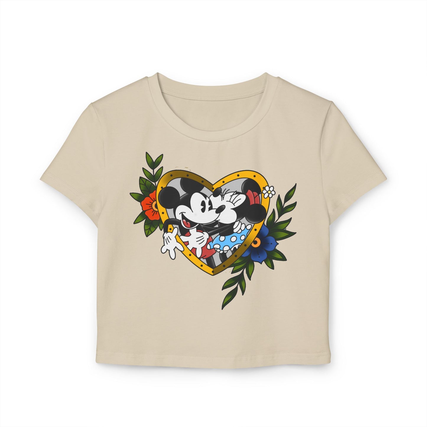 Tattoo Mickey & Minnie Baby Tee