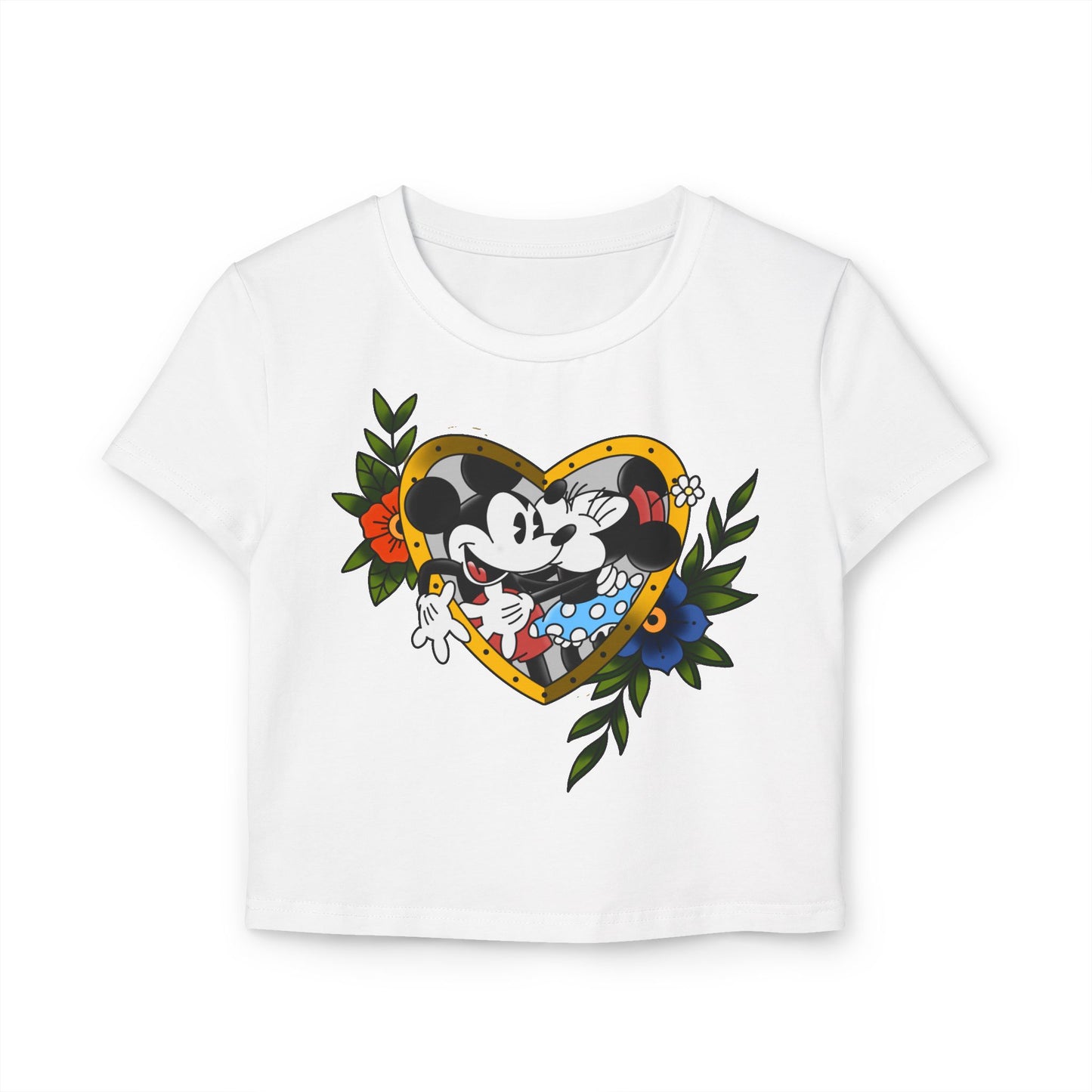 Tattoo Mickey & Minnie Baby Tee