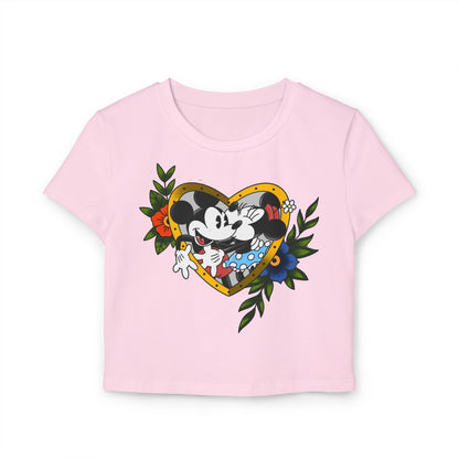 Tattoo Mickey & Minnie Baby Tee