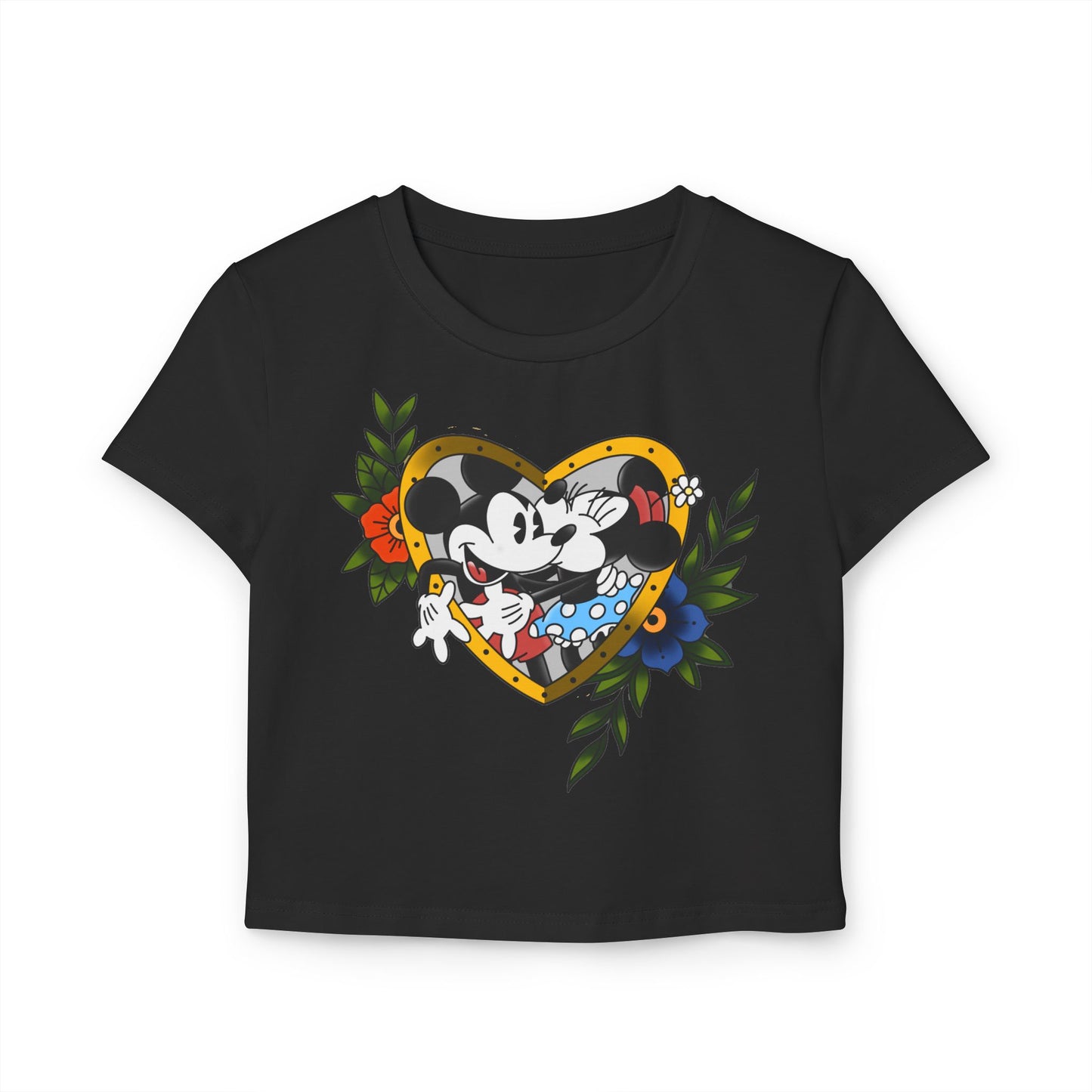 Tattoo Mickey & Minnie Baby Tee