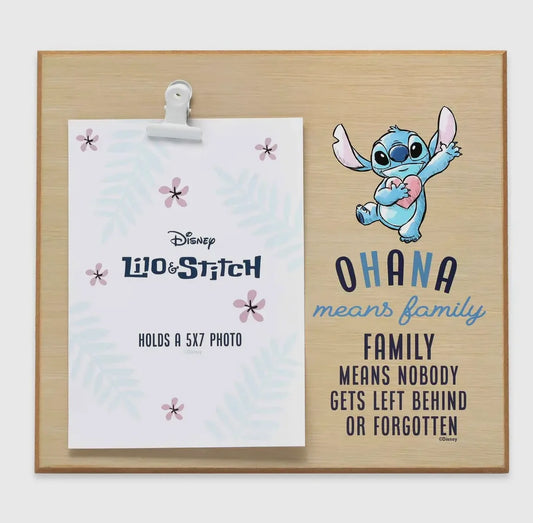 Stitch Ohana Photo Frame