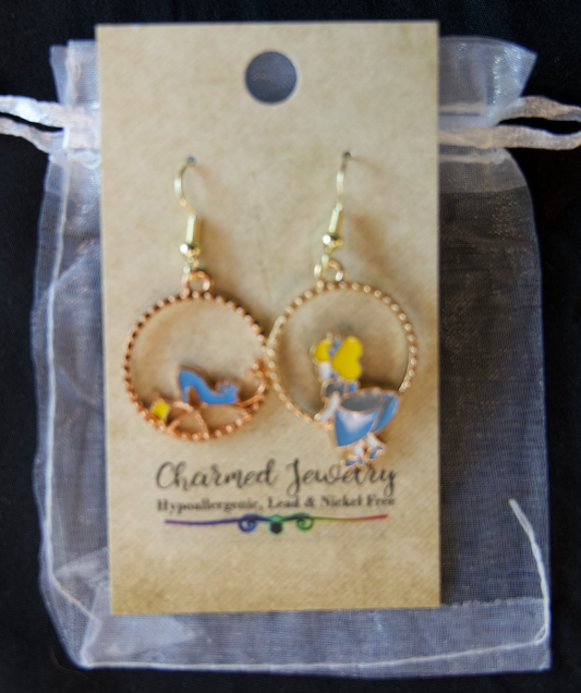 Cinderella Inspired Earrings