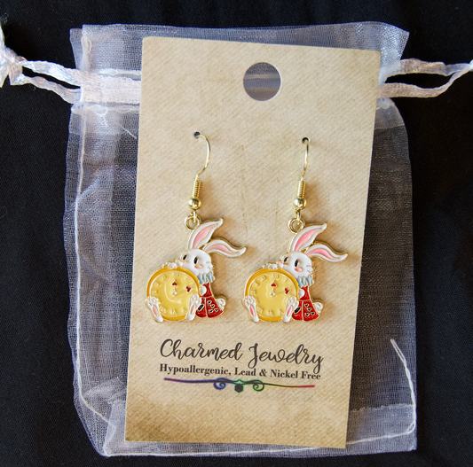 Rabbit Inspired Earrings